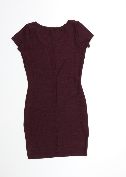 New Look Womens Red Bodycon Size 12