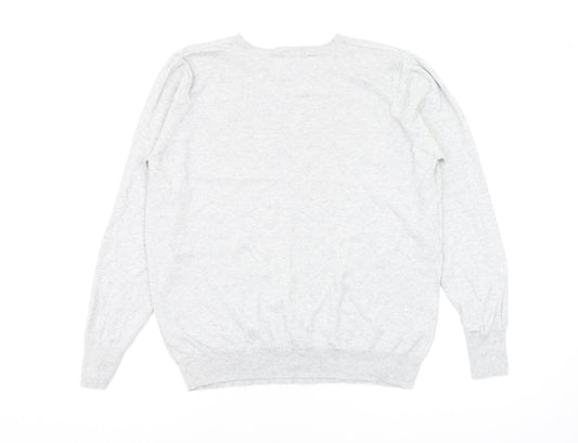 Primark Womens Grey Pullover Jumper Size 14
