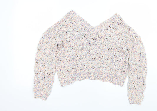 Womens UK Size M NEXT Multicoloured Pullover Jumper