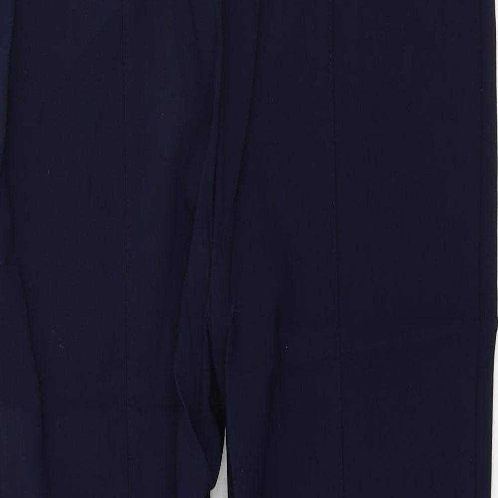 Womens UK Size 12 Atmosphere Regular Fit Blue Trousers