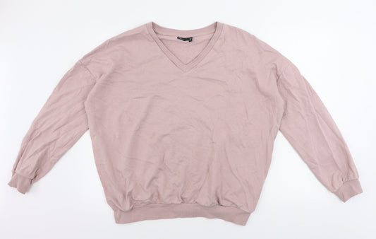 Womens UK Size 8 ASOS Pink Pullover Jumper