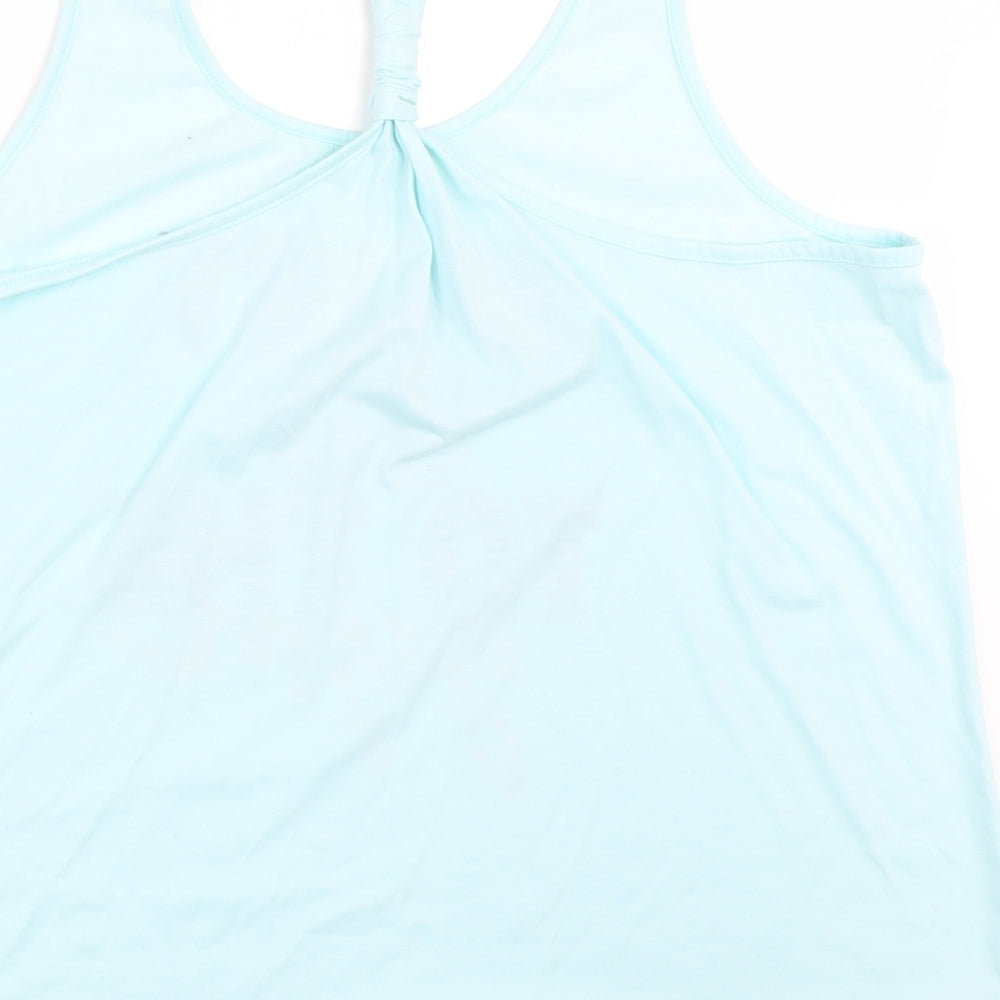 George Womens Blue Basic Tank Size 22