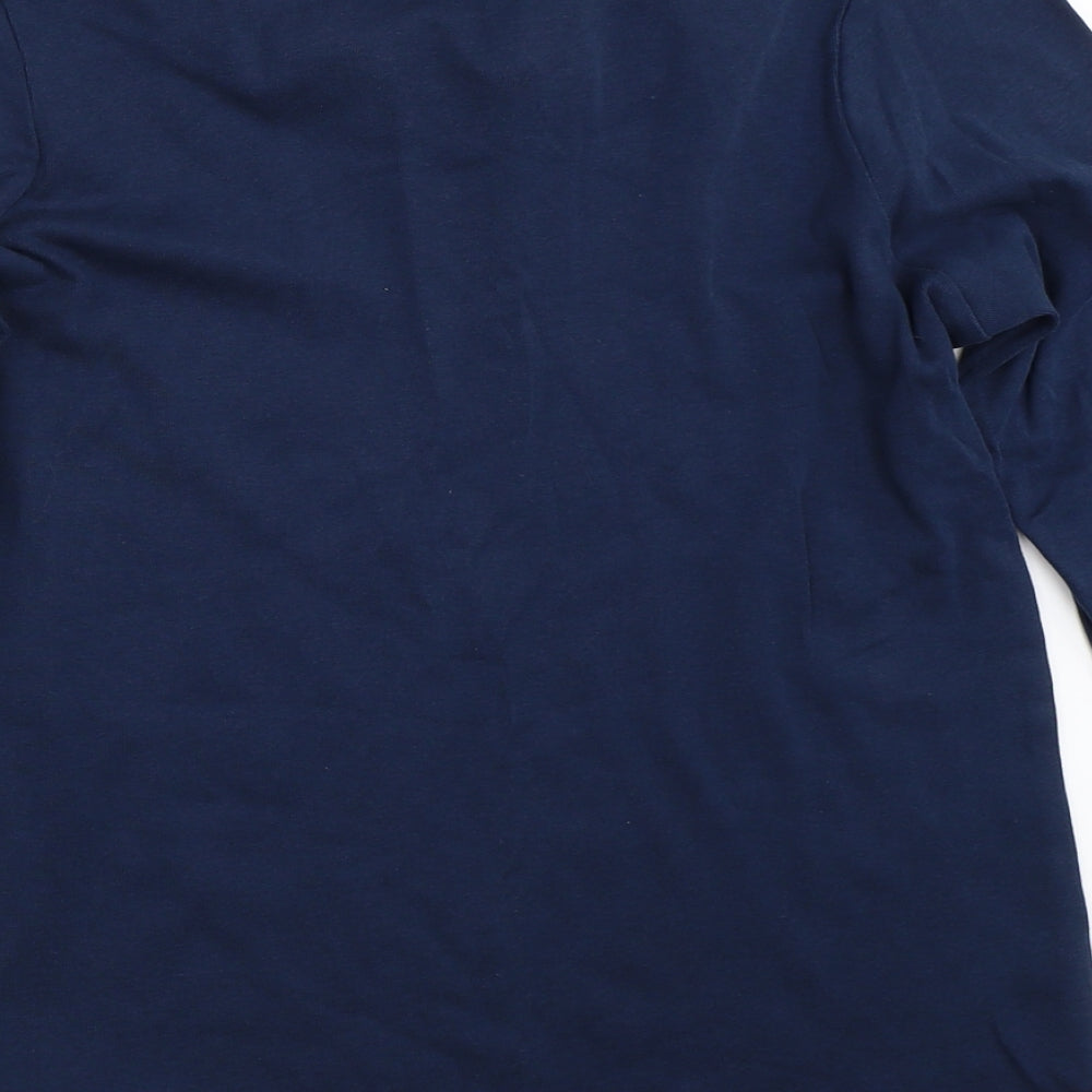 Womens UK Size 14 Julipa Blue Basic T-Shirt