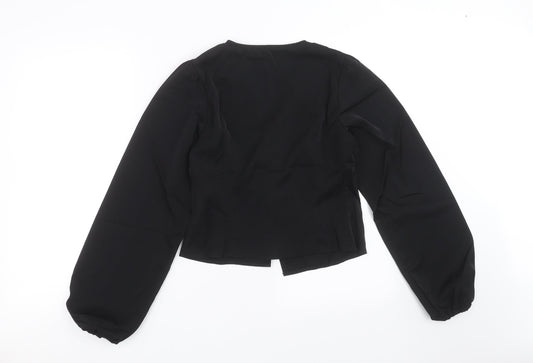 SheIn Womens Black Basic Blouse Size S