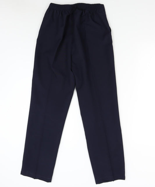 C&A Womens Blue Trousers Size 14 L28 in