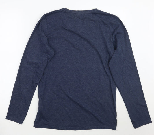 Springfield Mens Blue Pullover Jumper Size M