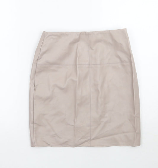 Womens UK Size 10 Missguided A-Line Skirt