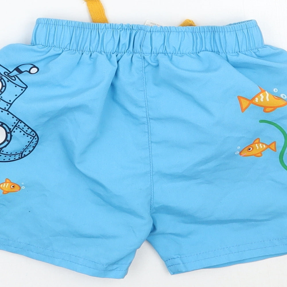 Peppa Pig Boys Blue Bermuda Shorts Size 2-3 Years