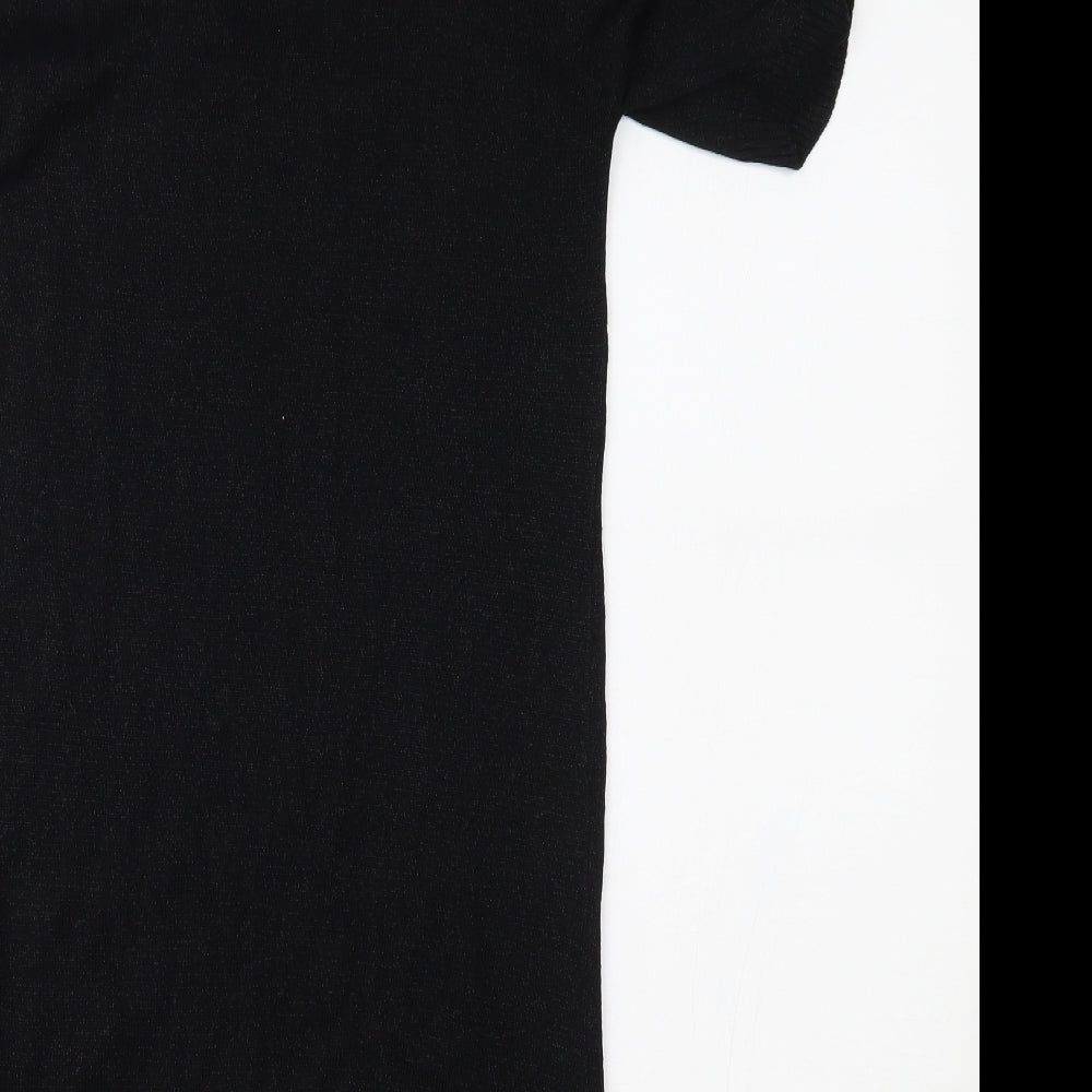 eVIE Womens Black Bodycon Size 12