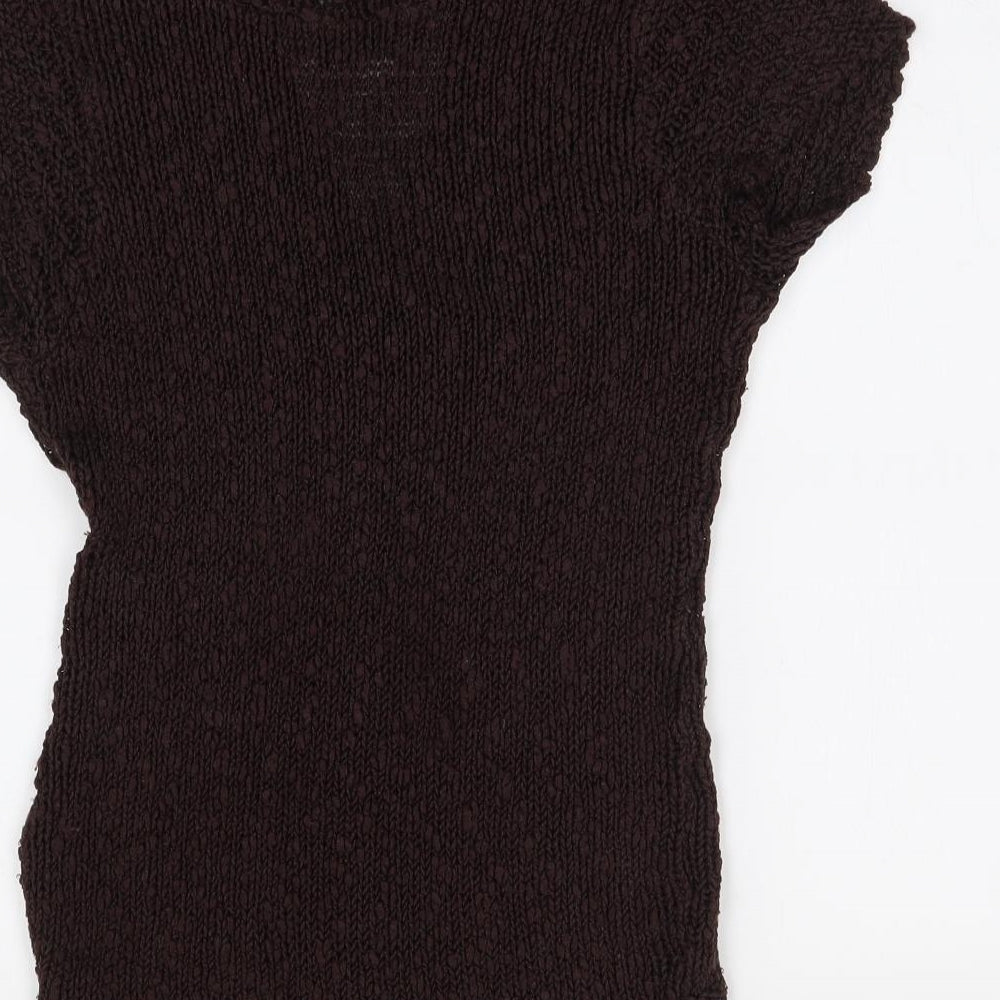AX Paris Womens Brown Pullover Jumper One Size