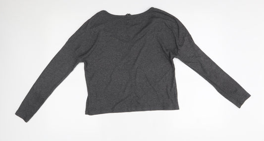 F&F Womens Grey Pullover Jumper One Size