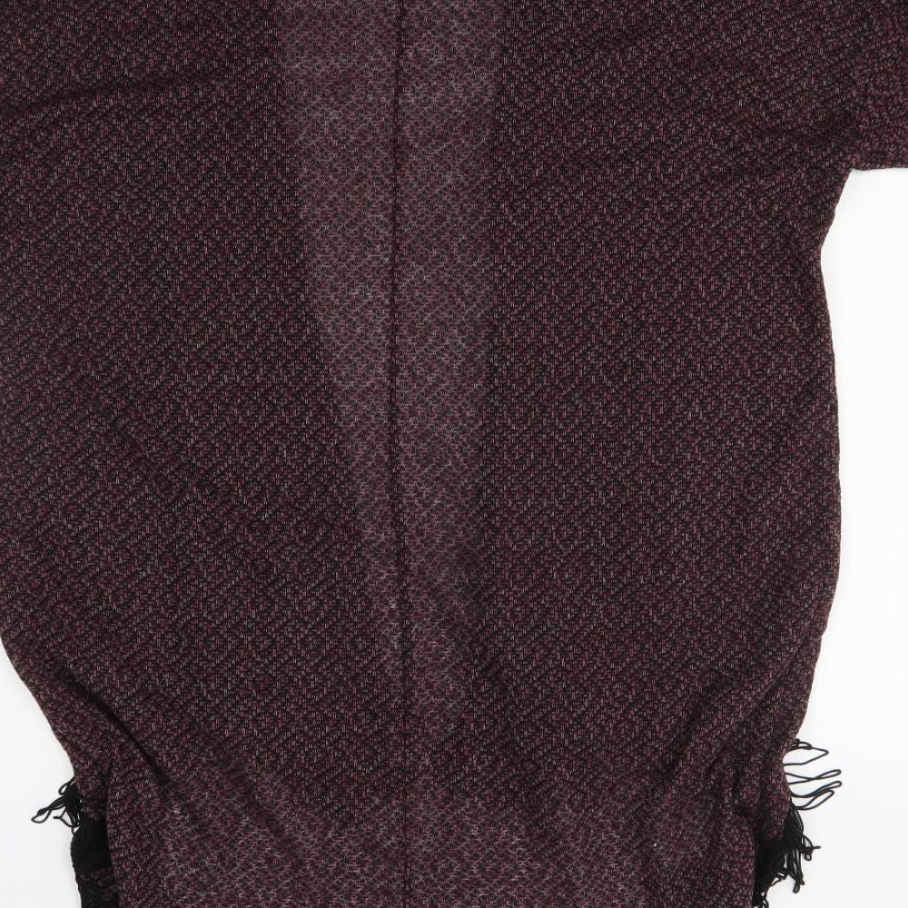 Womens UK Size 8 Miss Selfridge Red Cardigan Jumper