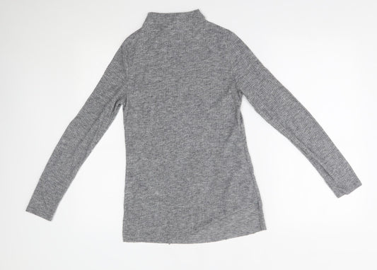 Womens UK Size 8 River Island Grey Pullover Jumper