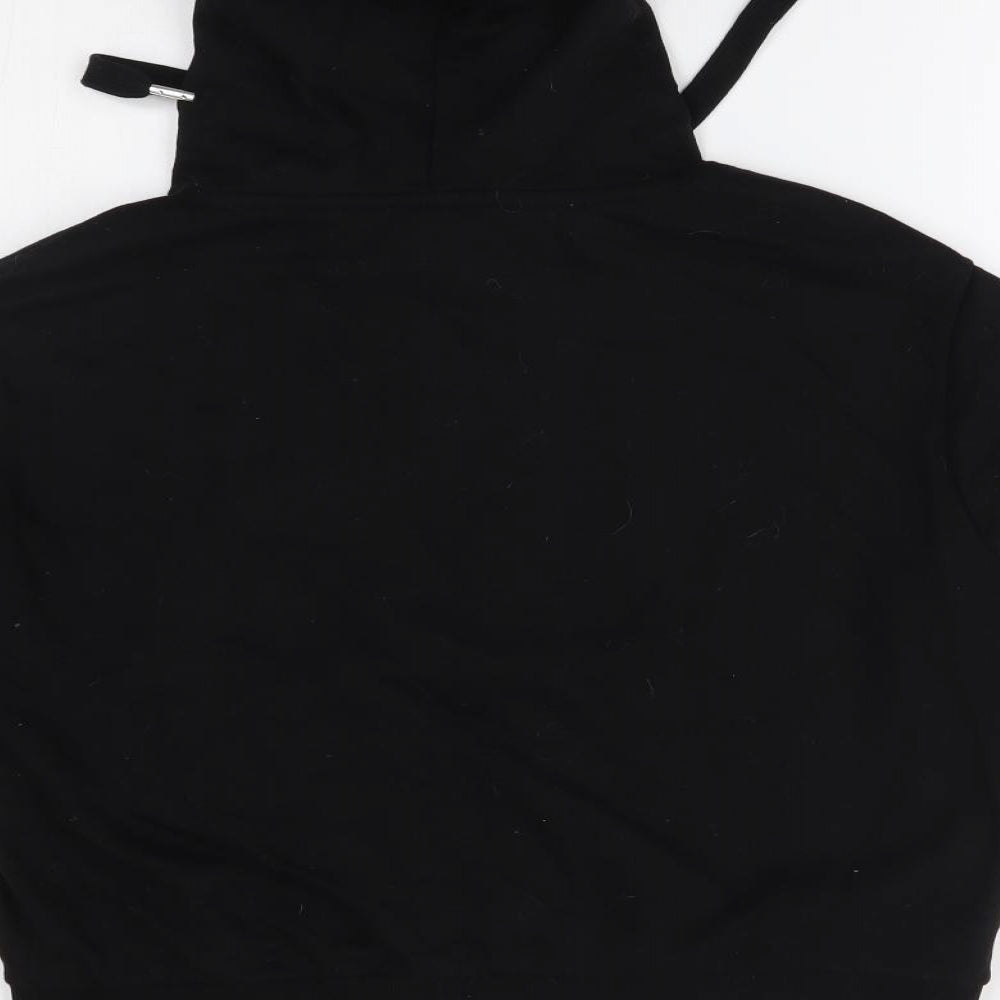 H&M Womens Black Pullover Hoodie Size S