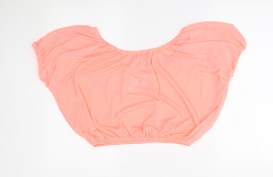 Womens UK Size 14 Atmosphere Pink Basic Blouse