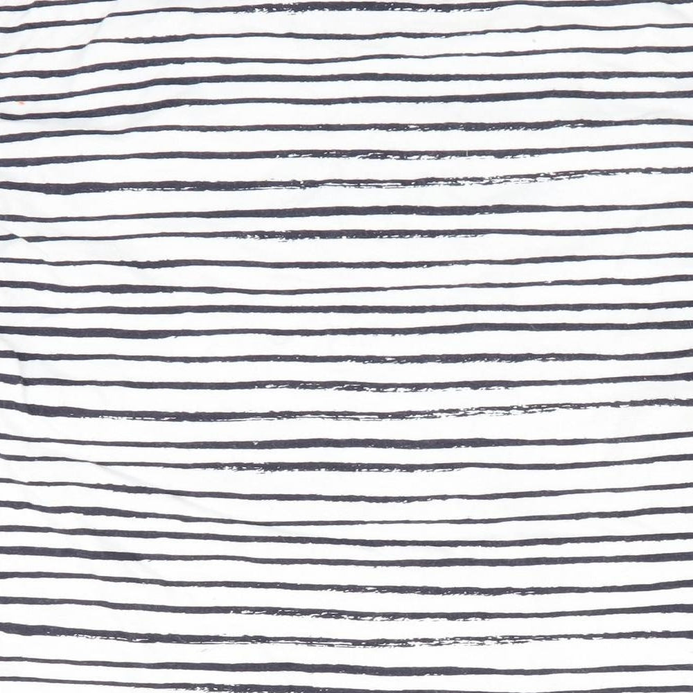 The Kids Division Girls Blue Striped Tunic T-Shirt Size 7-8 Years