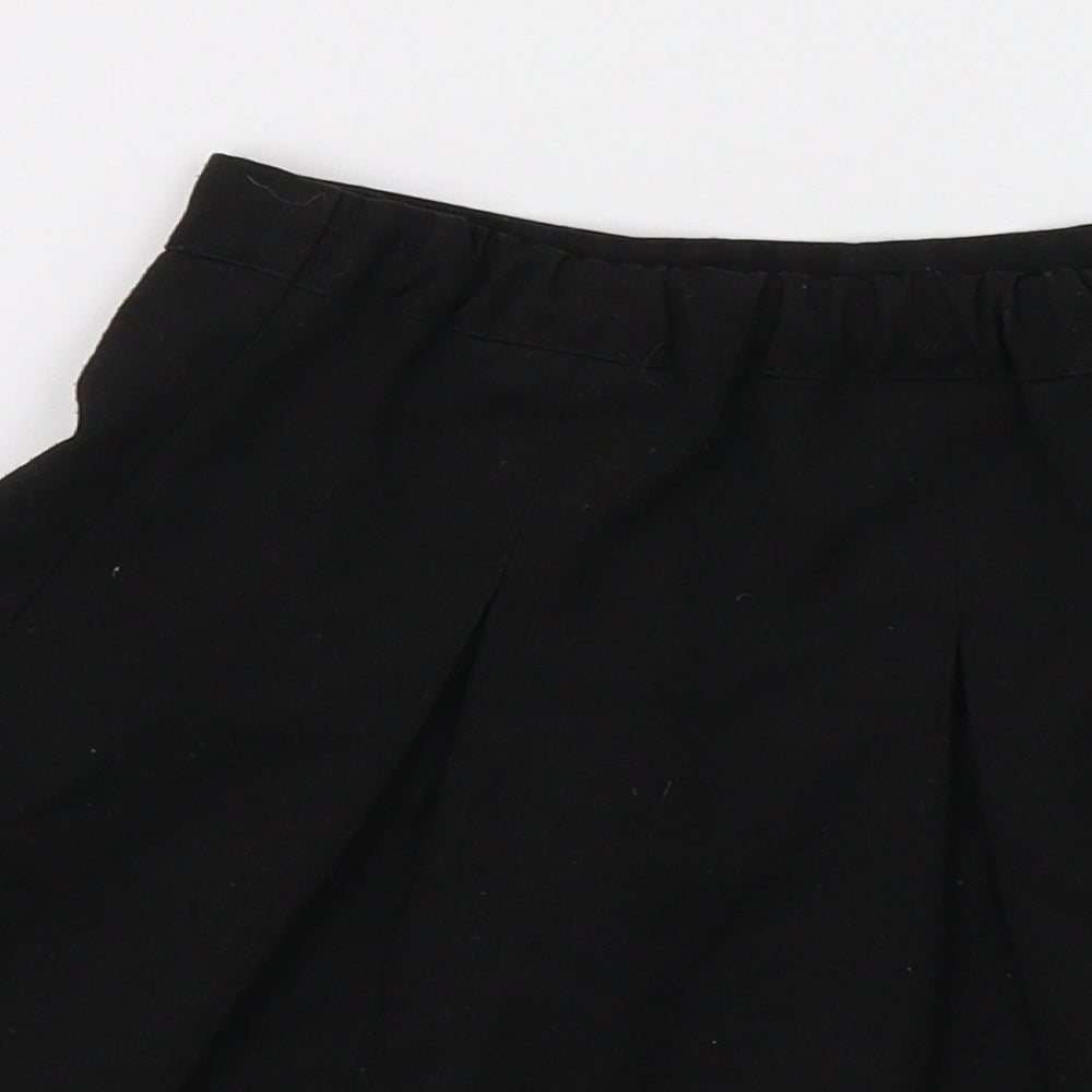 George Girls Black Flare Skirt Size 3-4 Years