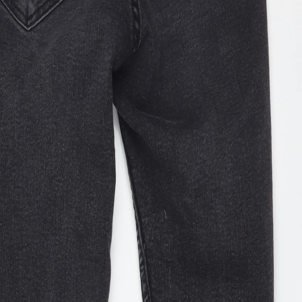 Womens UK Size 8 H&M Regular Fit Skinny Black Jeans
