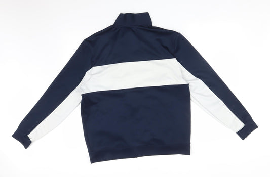 George Mens Multicoloured Striped Full Zip Jumper Size M