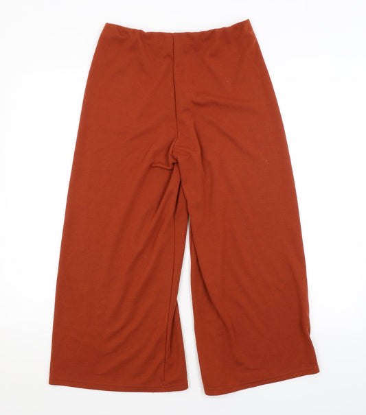 Primark Womens Brown Trousers Size 12 L22 in