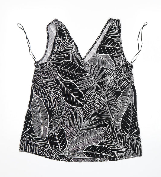 F&F Womens Multicoloured Floral Basic Tank Size 14