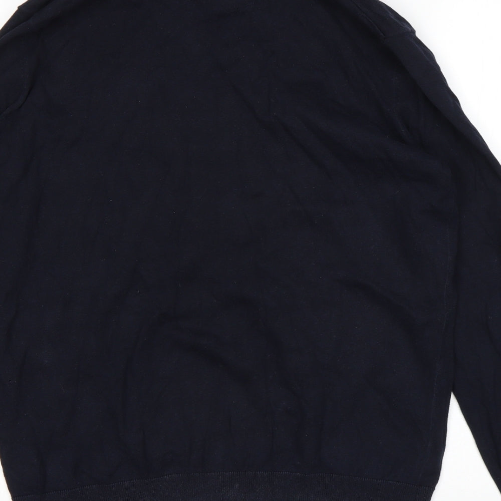 F&F Mens Blue Pullover Sweatshirt Size L