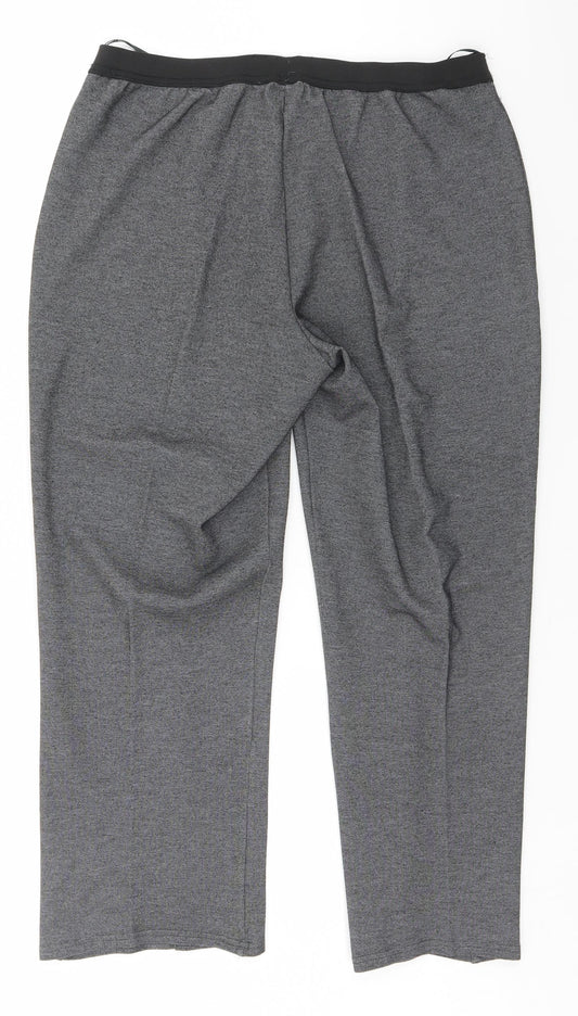 Bonmarché Womens Grey Trousers Size 14 L26 in