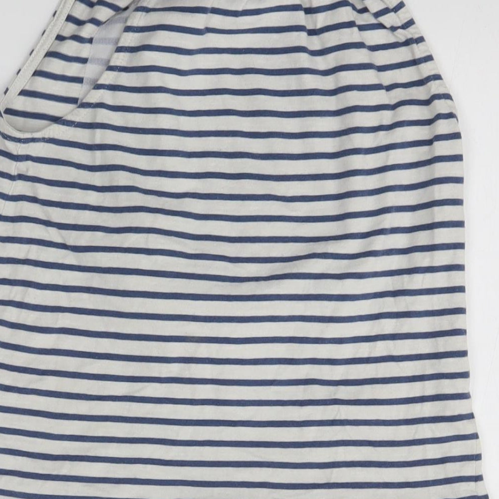 Matalan Girls Multicoloured Striped Camisole Blouse Size 9 Years