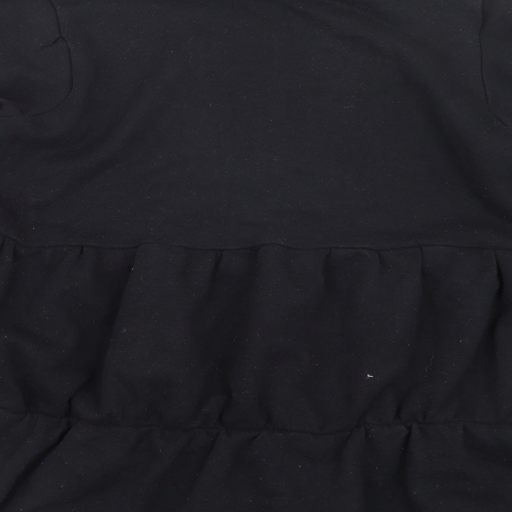 Influence Womens Black Knit Pullover Jumper Size 8