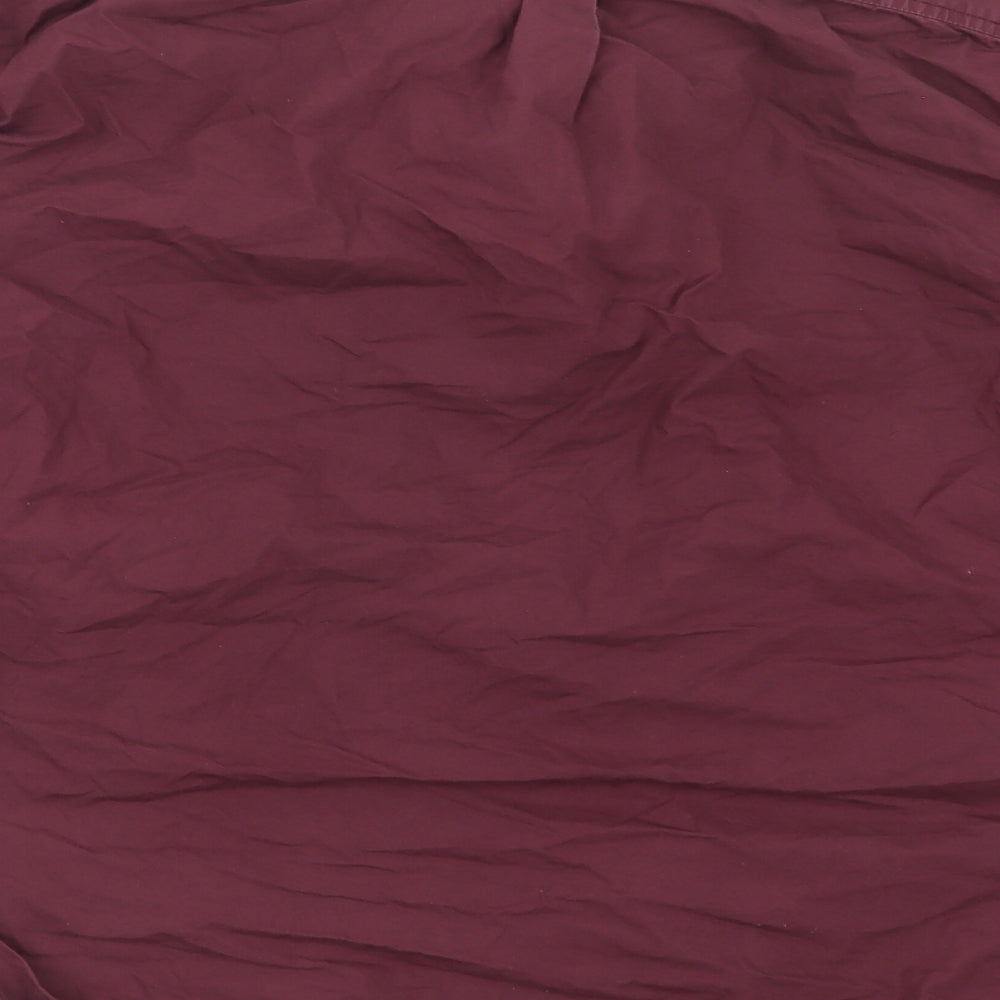 Very Mens Purple Button-Up Size XL