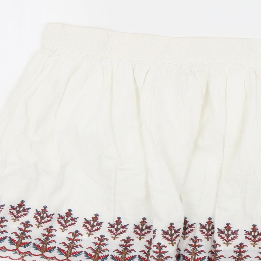 Marks and Spencer Womens Multicoloured Geometric Mini Skirt Size 12