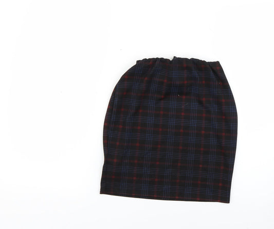 New Look Womens Multicoloured Check Mini Skirt Size 6