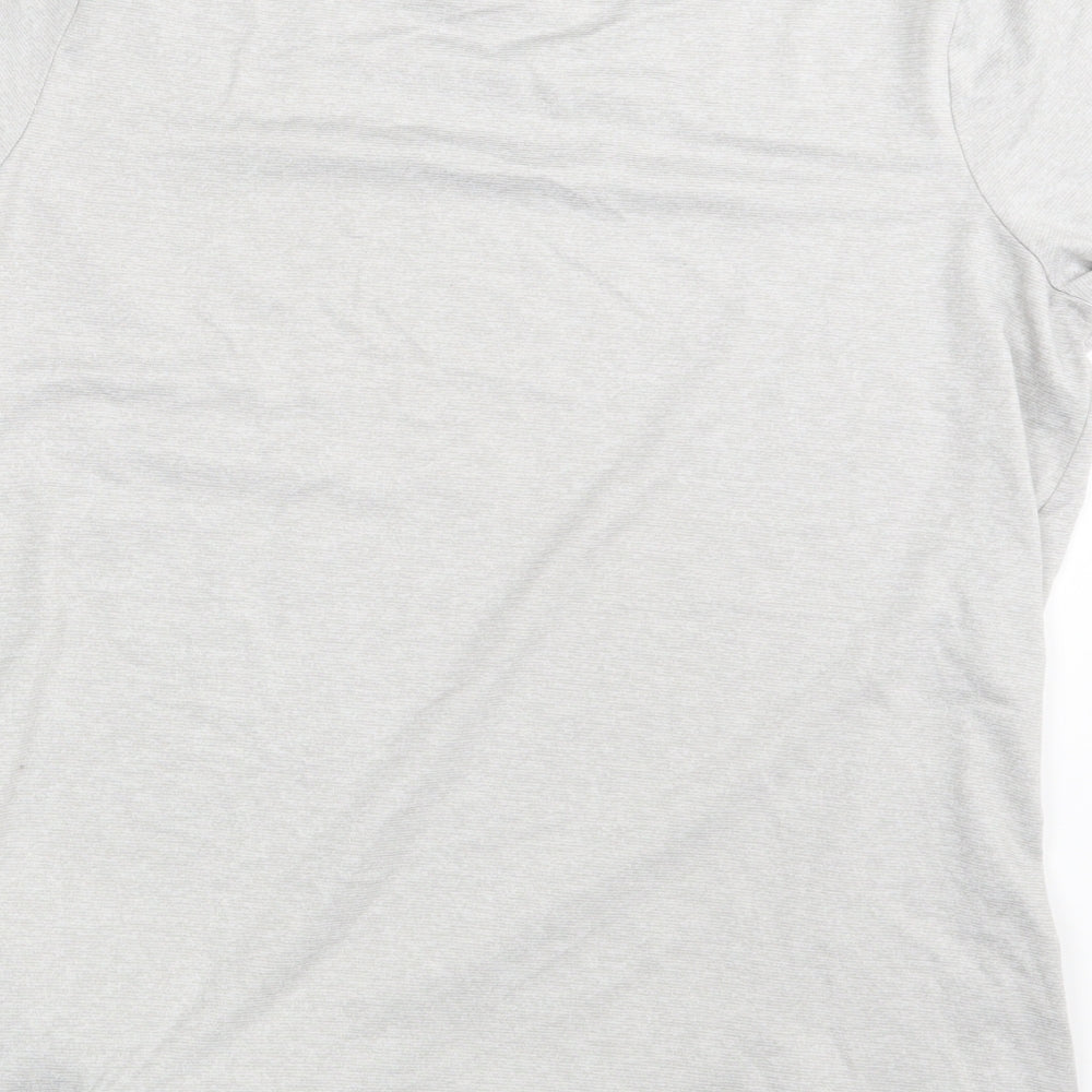 Land's End Womens Grey Basic T-Shirt Size M