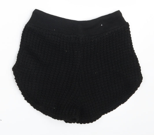 In the Style Womens Black   Hot Pants Shorts Size M