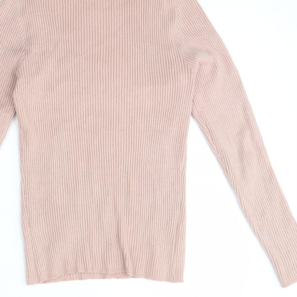 Primark Womens Pink Pullover Jumper Size M