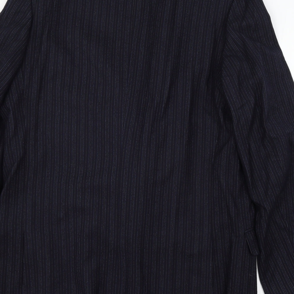 Mens UK Size M Burton Regular Blue Suit Jacket