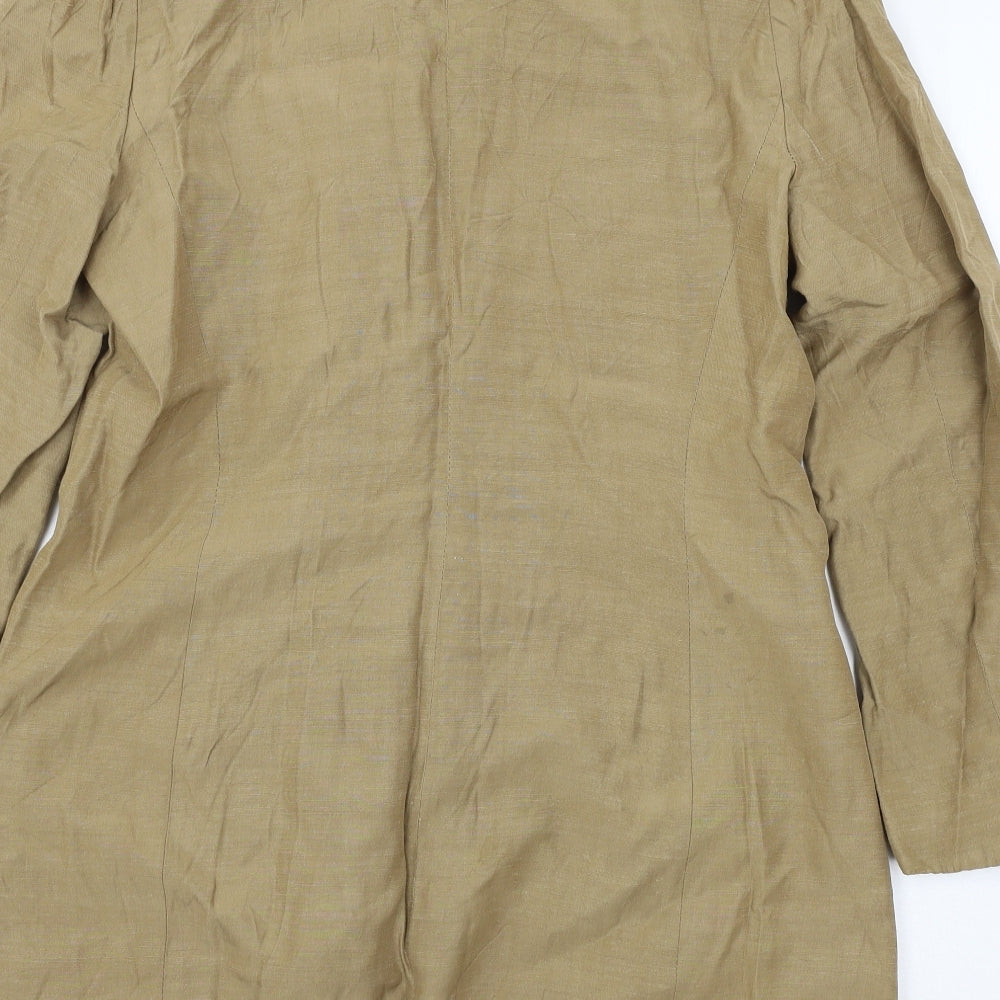 Principles Womens Brown Biker Coat Size 14