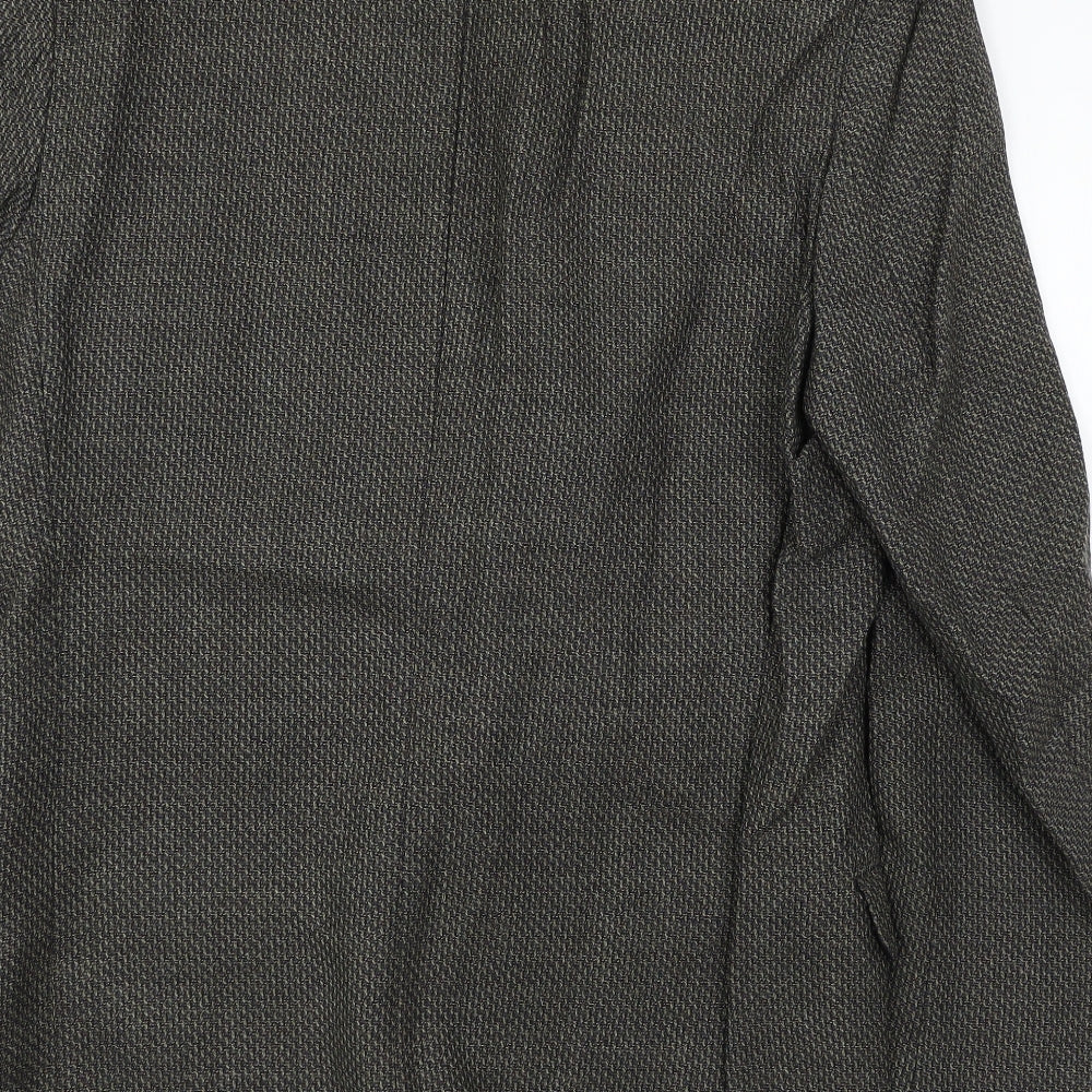 Mens UK Size L Scott International Regular Brown Suit Jacket