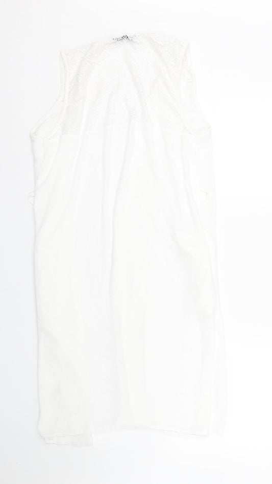 Select Womens White Kimono Blouse Size 12