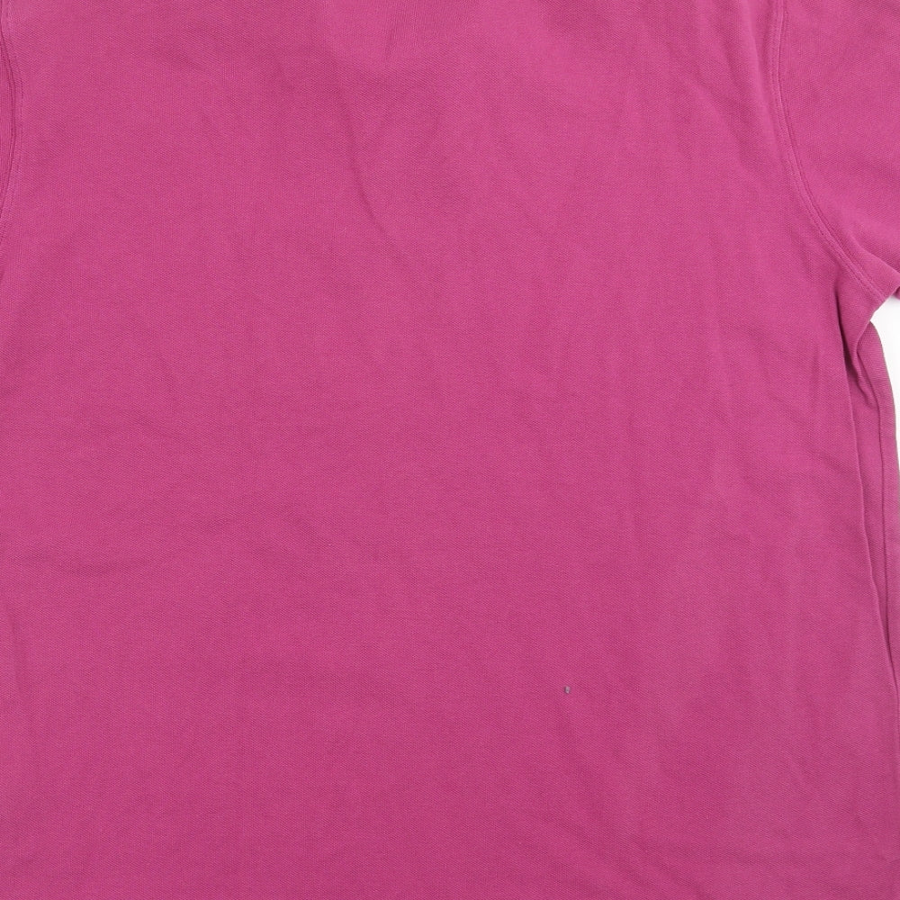 MCS Mens Purple Polo Size L