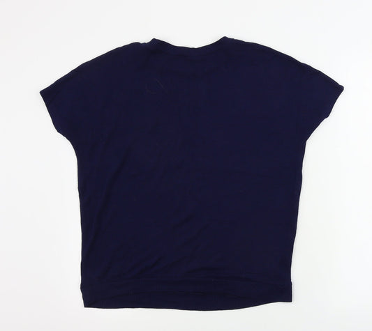 TU Womens Blue Pullover Jumper Size 10