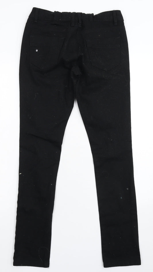 New Look Womens Black Denim Skinny Jeans Size 8 L30 in