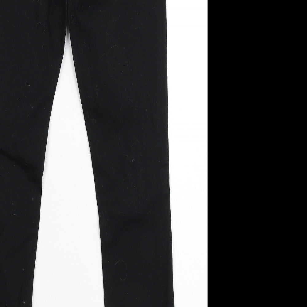 New Look Womens Black Denim Skinny Jeans Size 8 L30 in