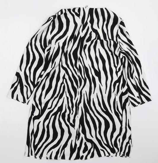 Preworn Womens Multicoloured Animal Print Mini Size 12