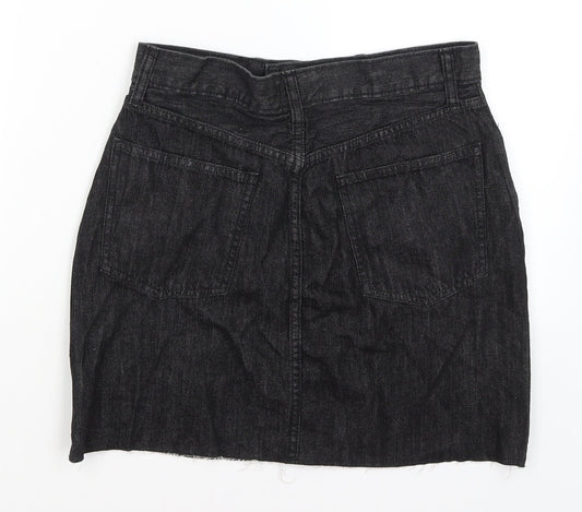 Gap Womens Black A-Line Skirt Size 27 in