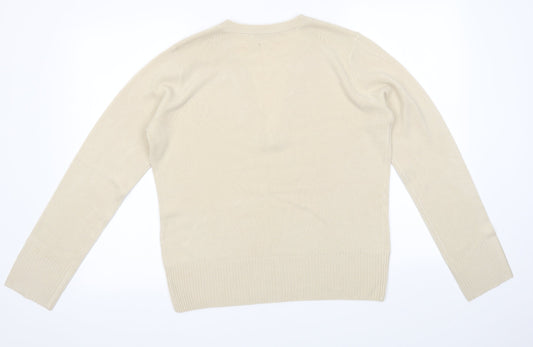 George Womens Beige Pullover Jumper Size 16