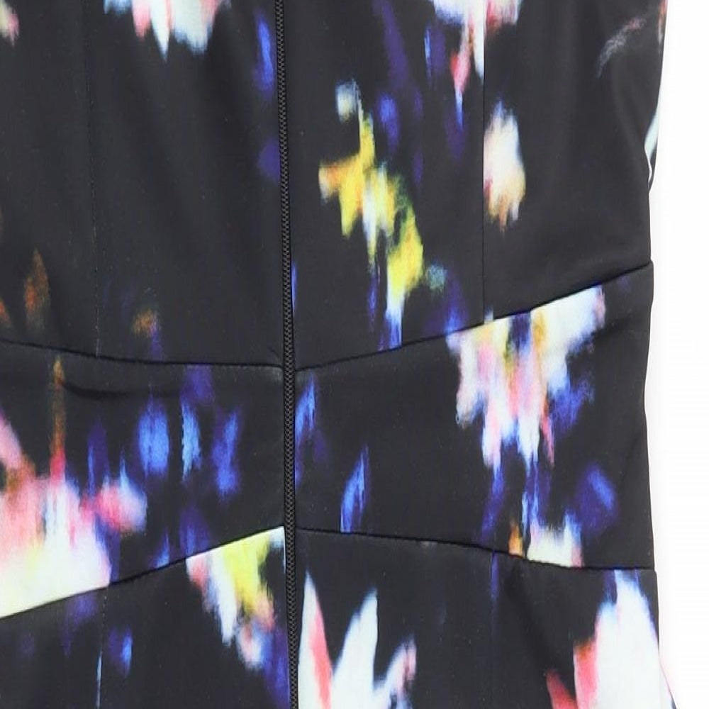 PAPER DOLLS Womens Multicoloured Floral A-Line Size 12