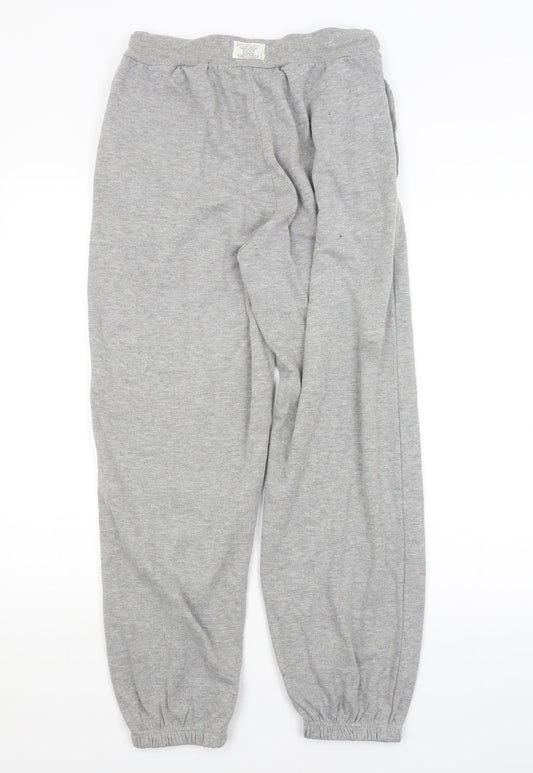 New Look Womens Grey Sweatpants Trousers Size S L27 in