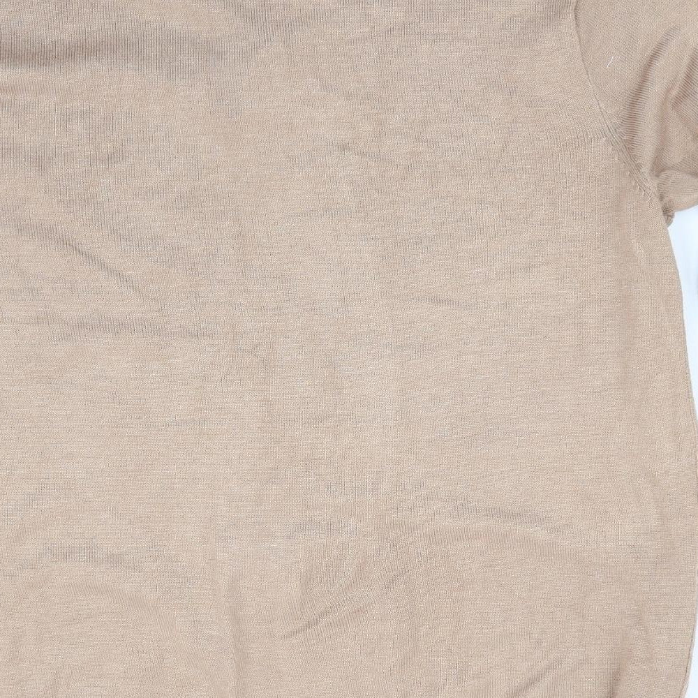 River Island Mens Beige Pullover Jumper Size XS