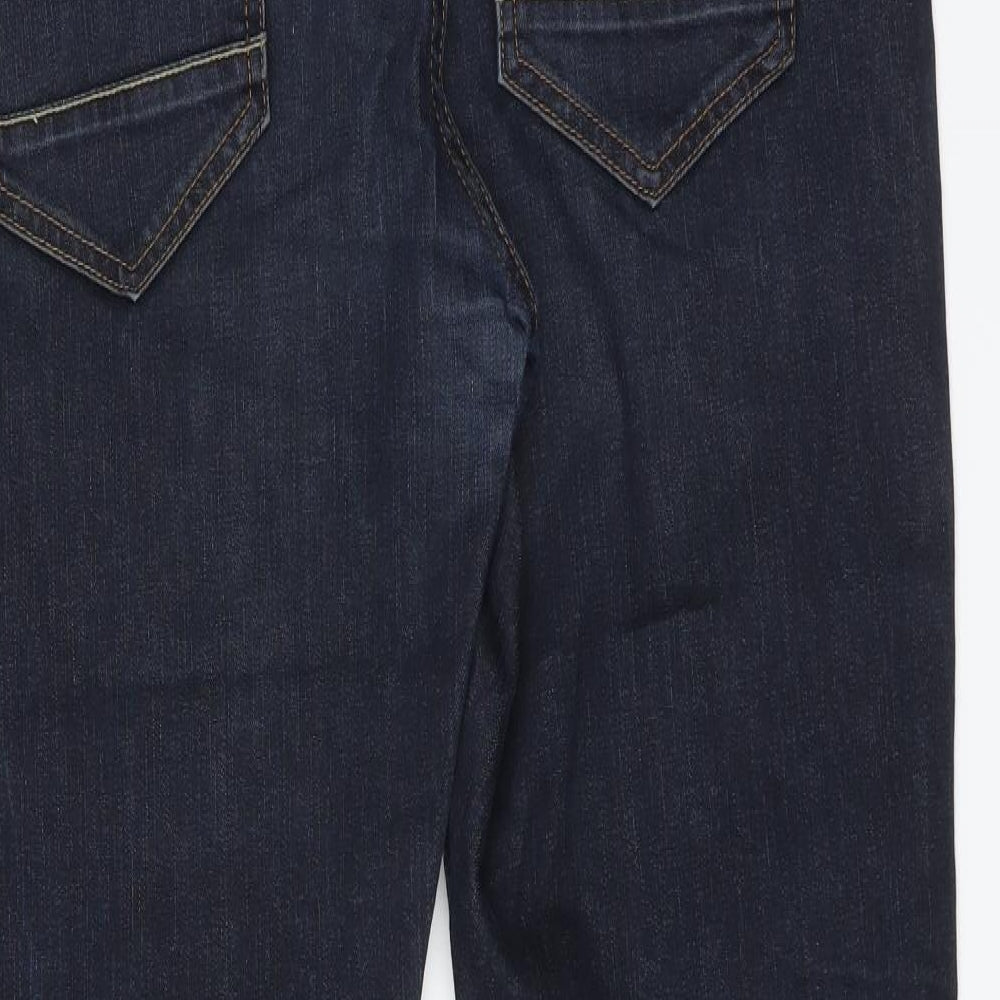 NINETEEN Womens Blue Straight Jeans Size 36 in L31 in